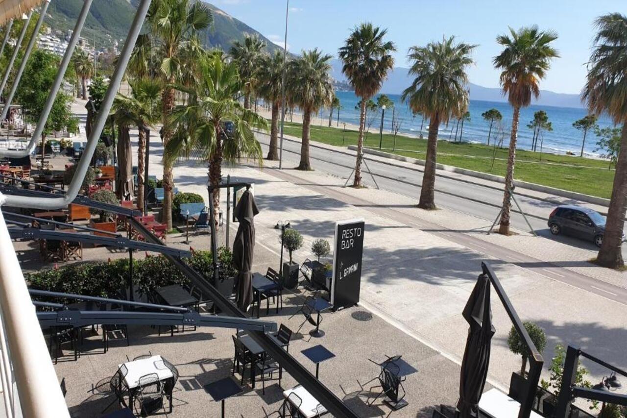 Haris Hotel Vlorë Esterno foto
