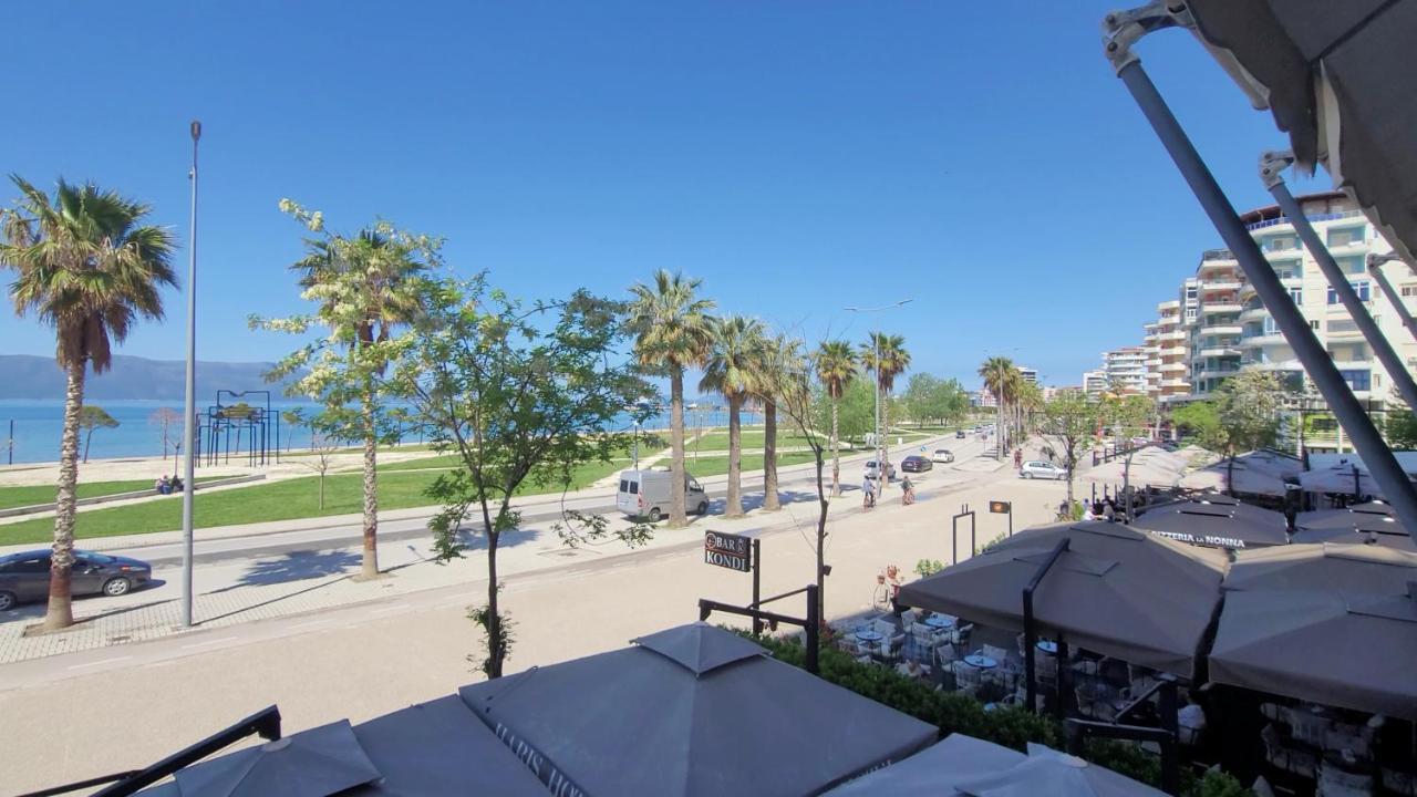Haris Hotel Vlorë Esterno foto